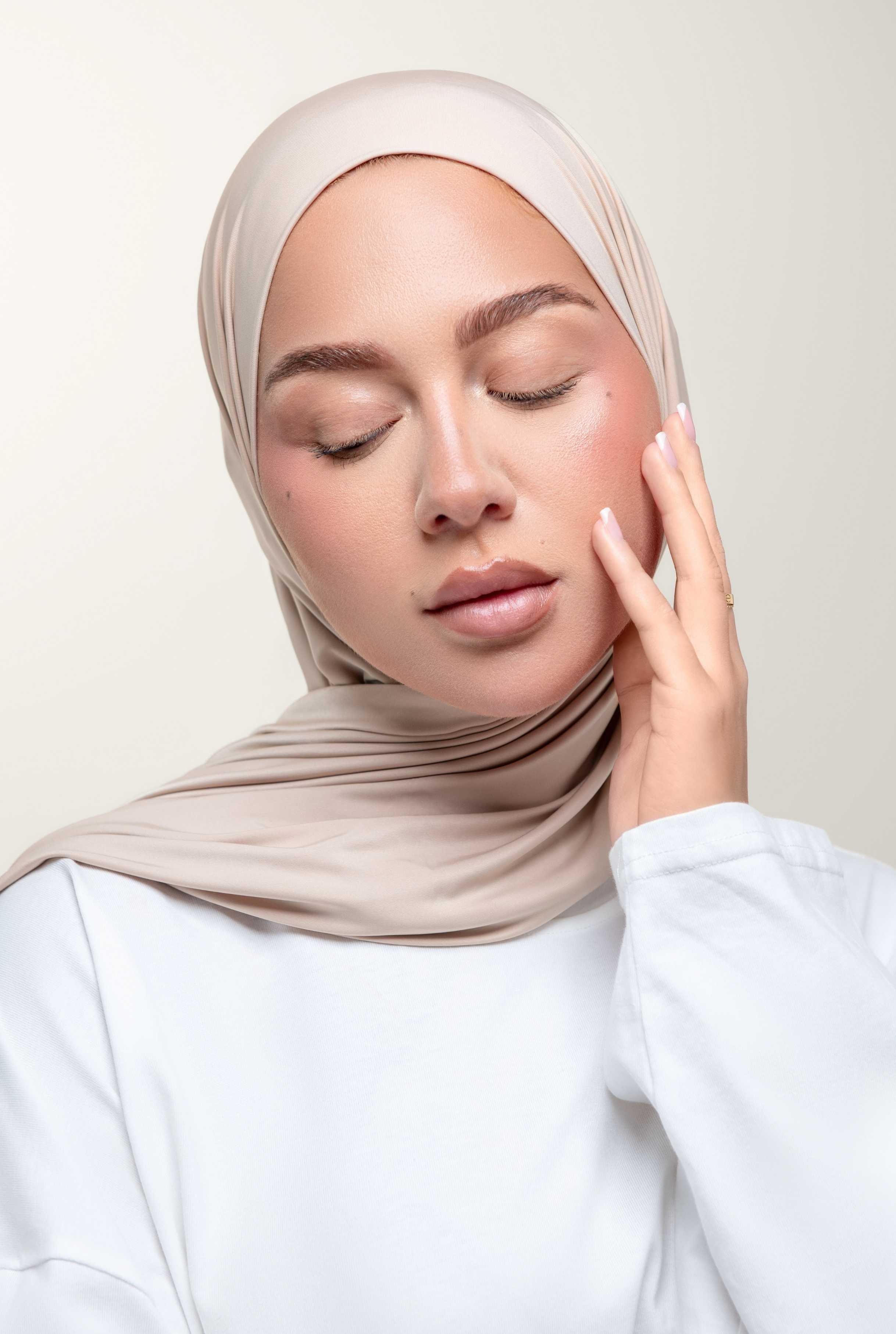 SILK JERSEY BEIGE