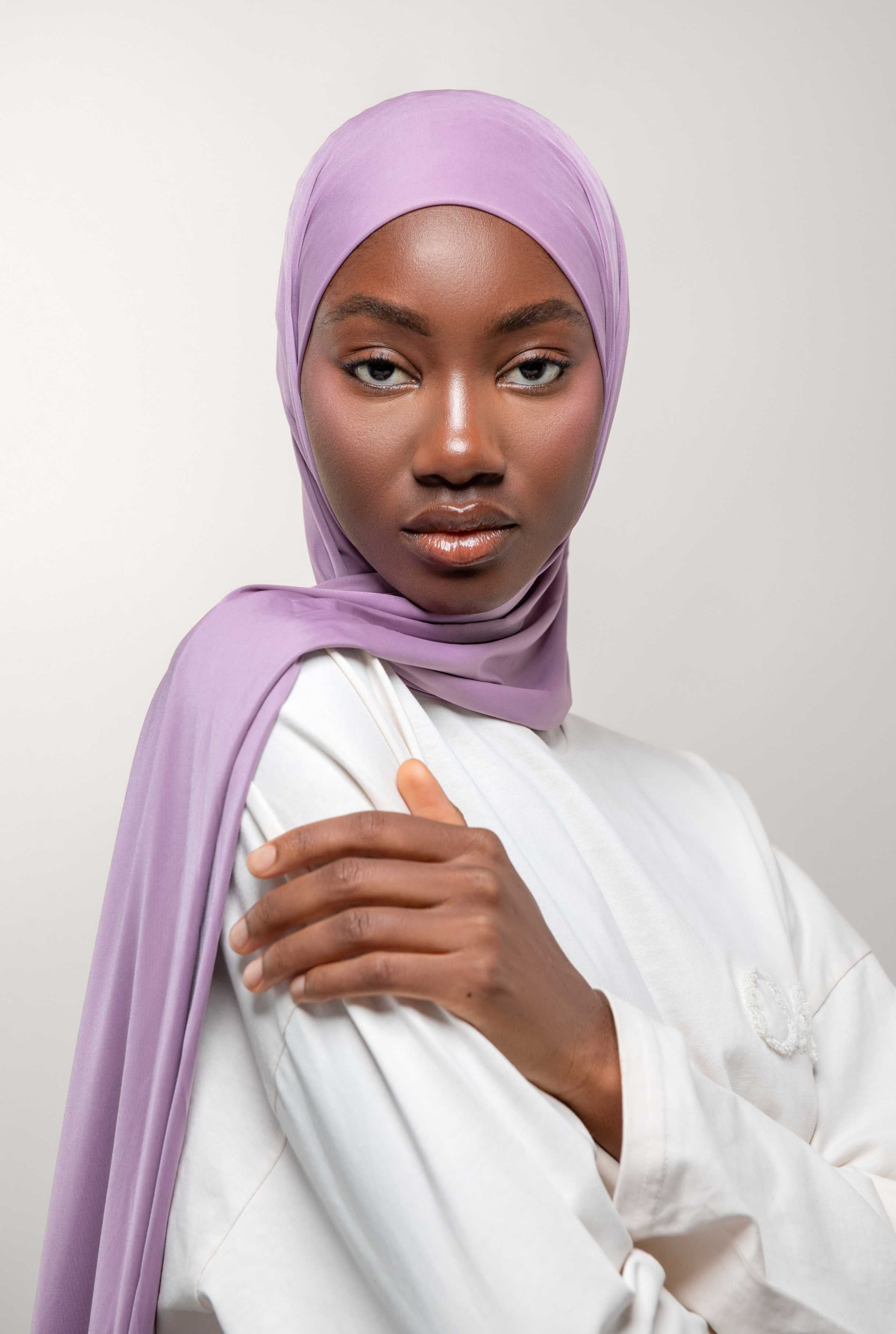 SILK JERSEY - VIOLET PRUNE