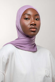 SILK JERSEY - VIOLET PRUNE