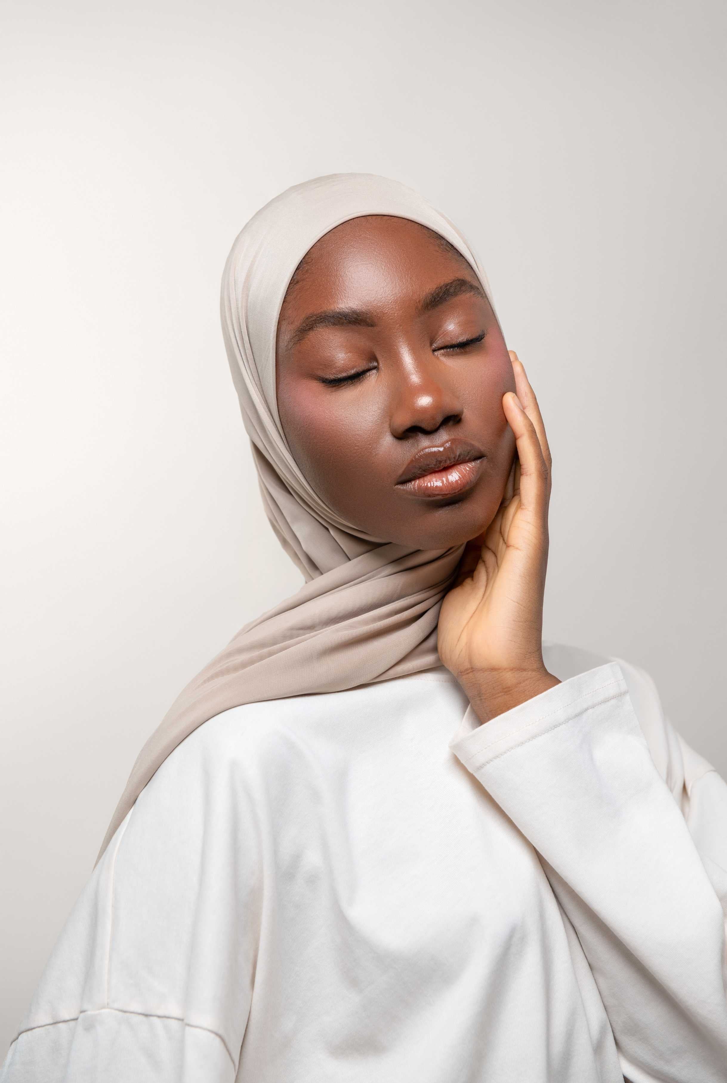 SILK JERSEY - TAUPE
