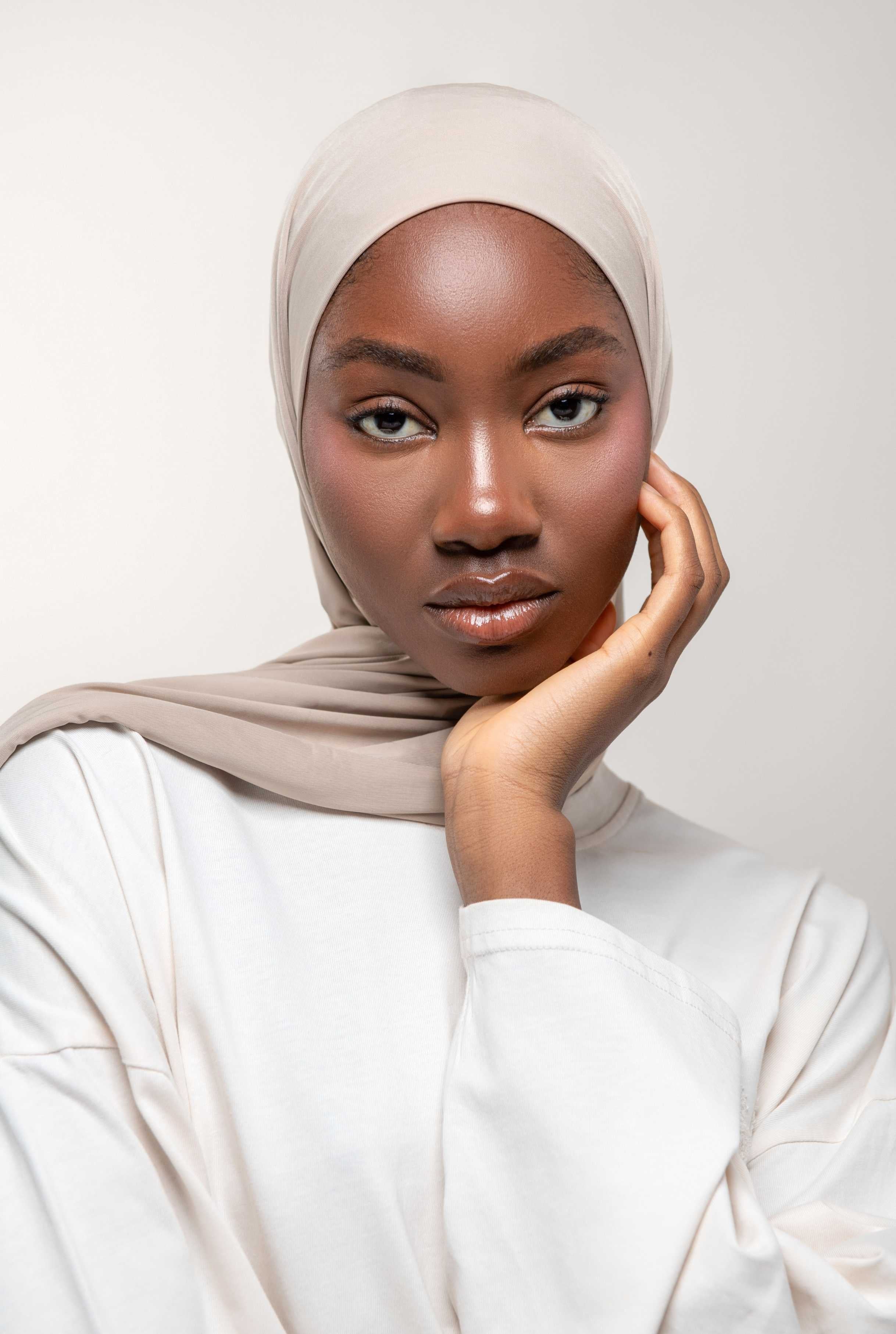 🎁 SILK JERSEY - TAUPE (100% off)