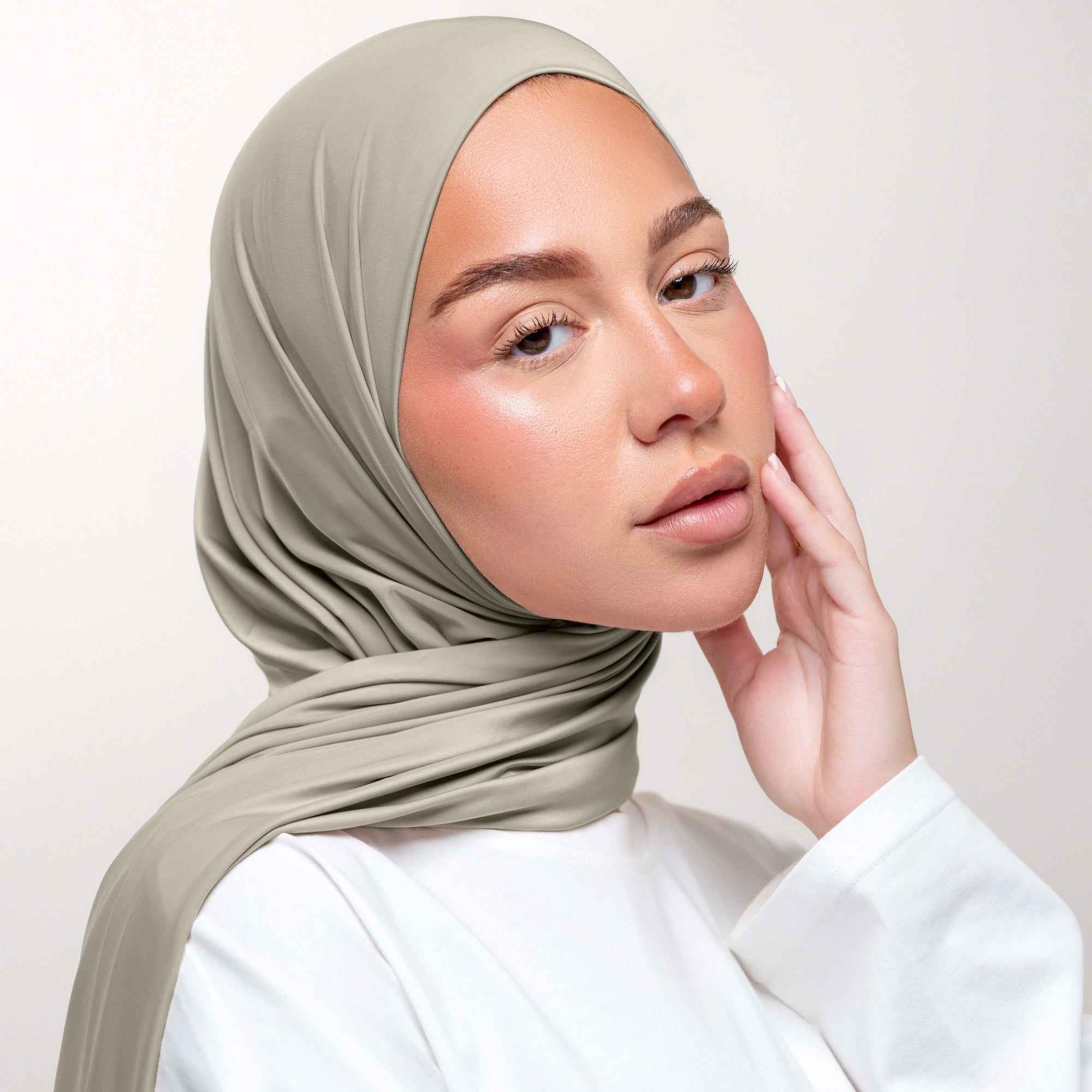 SILK JERSEY | GREIGE